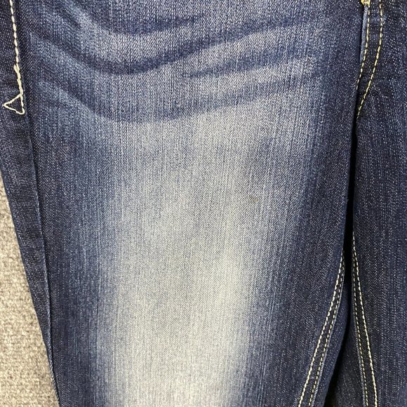 LEI Jeans Women's Size 7 Short Junior Denim Stretch Blue - Picture 3 of 11